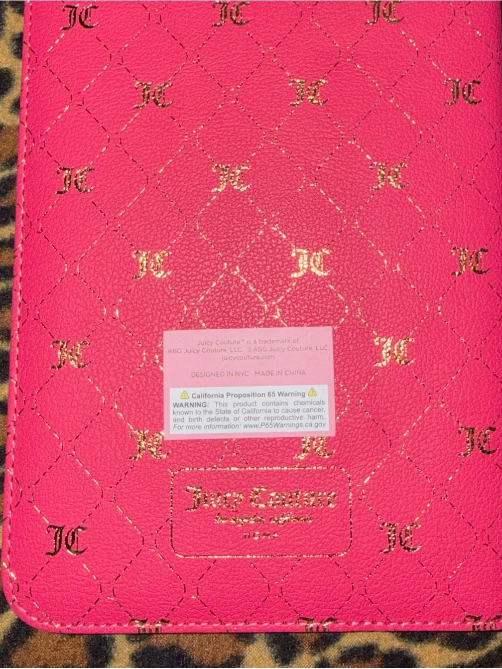 New Juicy Couture Hot Pink & Gold “Juicy Girls Stay Organized” 2026–2027 Planner
